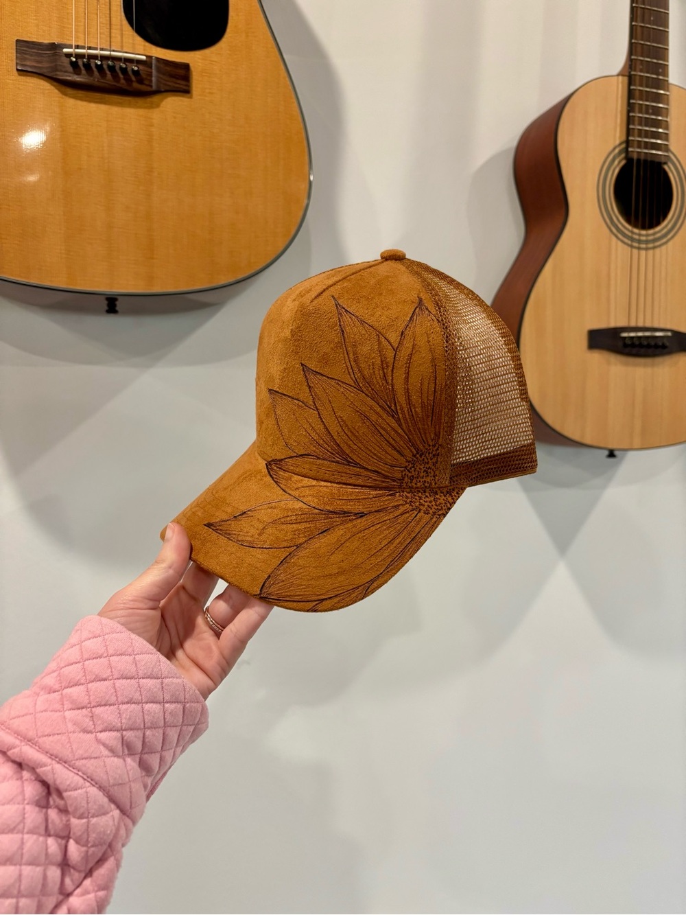 Sunflower Mesh-Back Trucker Hat